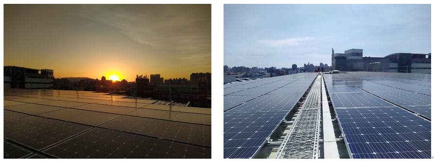 高雄左營99kW太陽能光電系統|萬遠綠能有限公司 / 鋒燁工程
